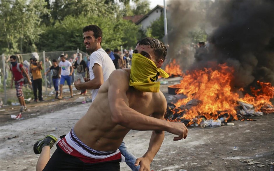 Ουγγαρία - μετανάστες - συγκρούσεις. 