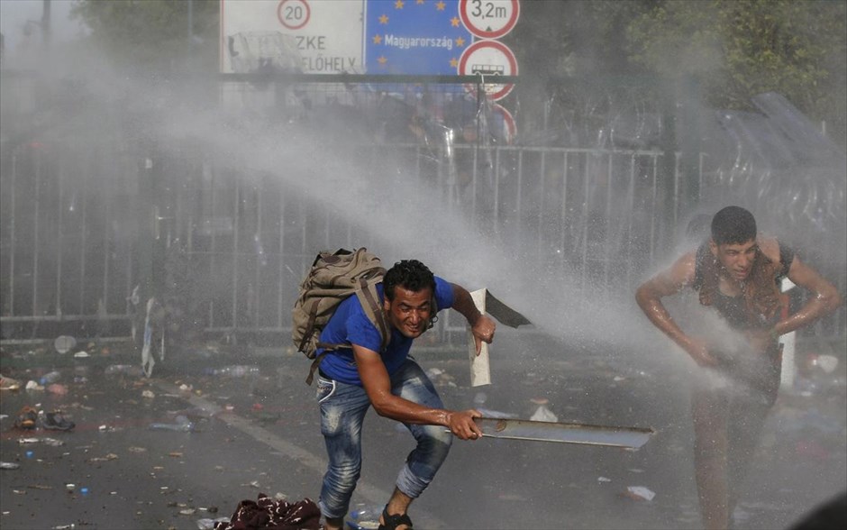 Ουγγαρία - μετανάστες - συγκρούσεις. 