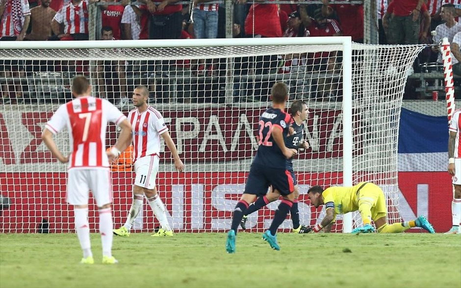 Μπάγερν - Ολυμπιακός. Ο Γκέτσε κάνει το 0 - 2.