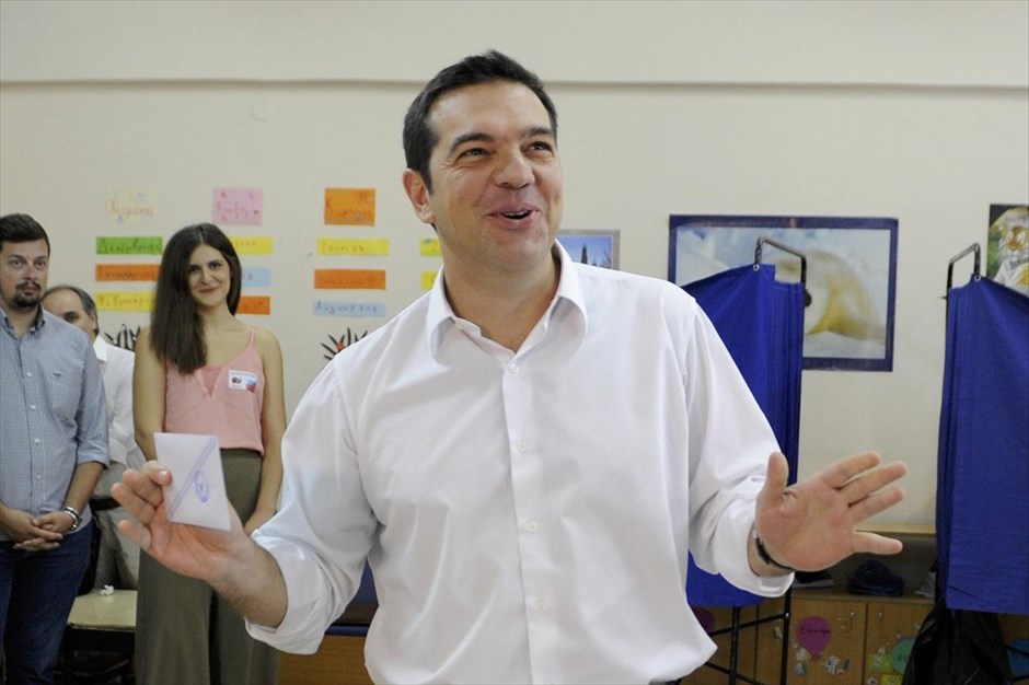 Εκλογές - Αλέξης Τσίπρας. Ο πρόεδρος του ΣΥΡΙΖΑ Αλέξης Τσίπρας.
