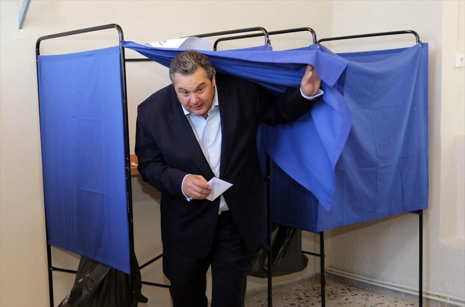 Εκλογές - Πάνος Καμμένος. Ο πρόεδρος των Ανεξαρτήτων Ελλήνων Πάνος Καμμένος.