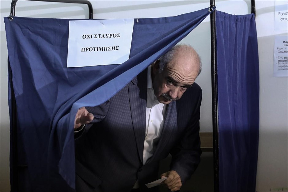 Βουλευτικές Εκλογές 2015 - Ευάγγελος Μεϊμαράκης. Ο πρόεδρος της Νέας Δημοκρατίας Ευάγγελος Μεϊμαράκης.