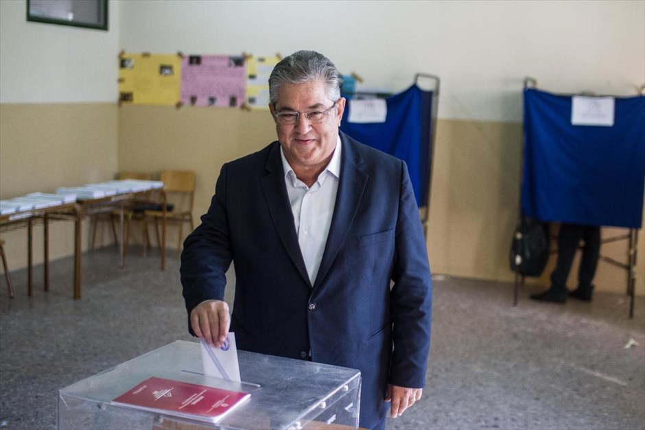 Βουλευτικές Εκλογές 2015 - Δημήτρης Κουτσούμπας. Ο γ.γ. του ΚΚΕ Δημήτρης Κουτσούμπας.