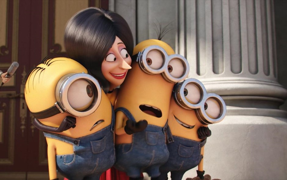 «Minions (&3D)». «Minions (&3D)»: Η τεράστια επιτυχία των ταινιών «Εγώ, ο απαισιότατος» και «Εγώ, ο απαισιότατος 2» έκανε τα κίτρινα πλασματάκια με την παράξενη ακαταλαβίστικη γλώσσα να αυτονομηθούν, αποκτώντας τη δική τους ταινία κινουμένων σχεδίων. Με μόνο τους σκοπό να υπηρετούν τον πιο απαίσιο αφέντη που υπάρχει, αυτά τα σκανταλιάρικα μικροσκοπικά ζιζάνια αποκαλύπτουν τώρα τη δική τους πορεία, από την εποχή της δημιουργίας της Γης προς τη Νέα Υόρκη της δεκαετίας του ’60, αναζητώντας νέο δόλιο αφεντικό, μετά τον Ναπολέοντα, τον Δράκουλα, έναν Αιγύπτιο Φαραώ και έναν φονικό δεινόσαυρο.