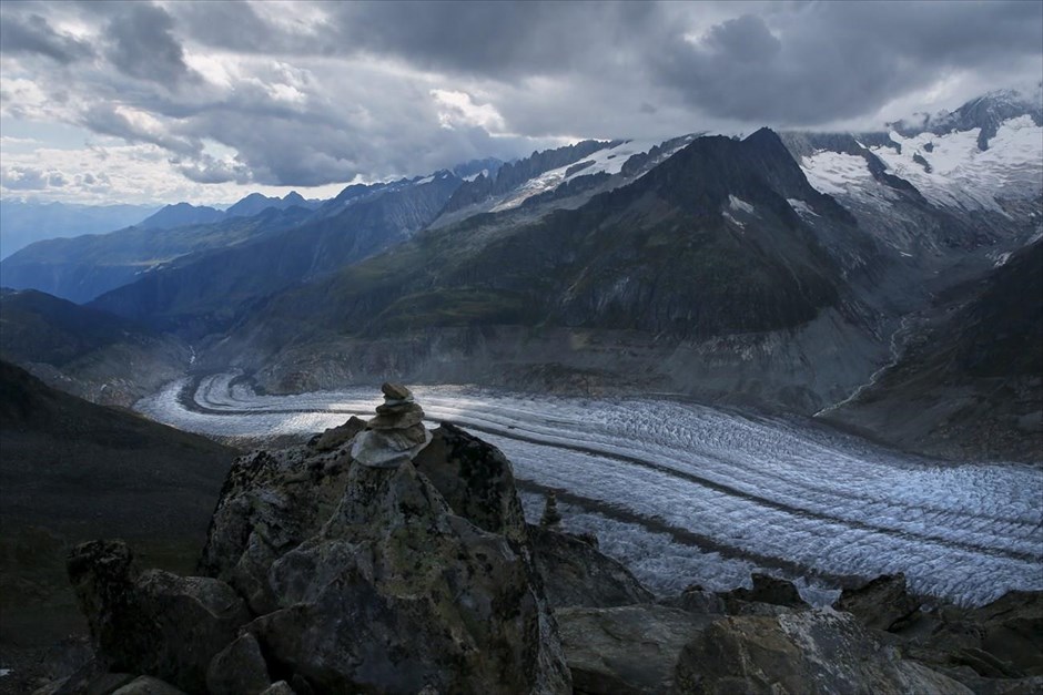 Παγετώνας Άλετς - Ελβετία. 