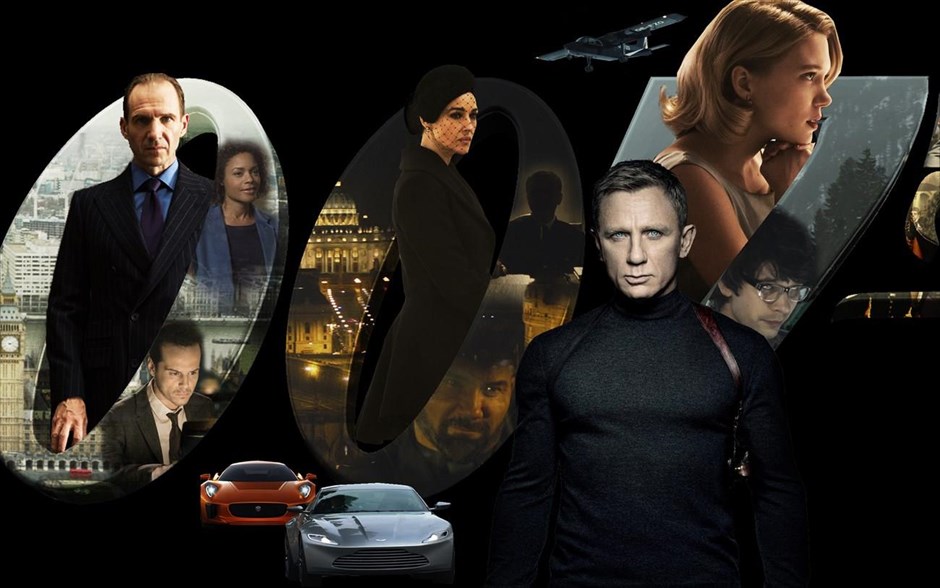 «Spectre» . «Spectre»: Ο μυθιστορηματικός χαρακτήρας του Ίαν Φλέμινγκ, ο Τζέιμς Μποντ, μεταφέρεται για 24η φορά στη μεγάλη οθόνη, μέσα από μια υπερπαραγωγή καταιγιστικής δράσης και πολλών ανατροπών.
