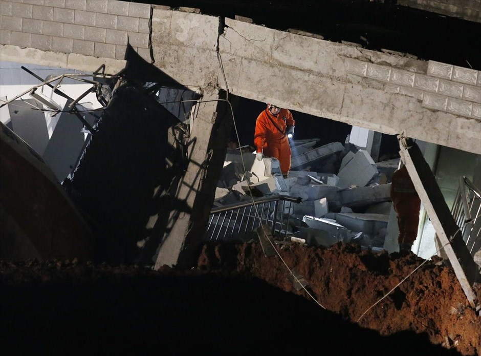 Κίνα: Βιομηχανική λάσπη ισοπέδωσε 33 κτήρια. 