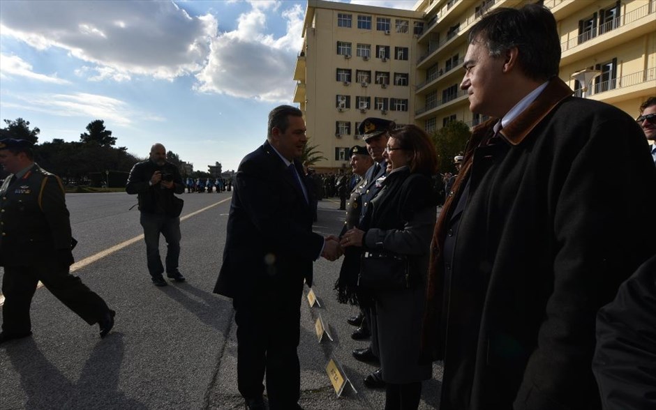 Παρουσία πολιτικής και στρατιωτικής ηγεσίας του ΥΠΕΘΑ στην τελετή παραλαβής λειψάνων αγνοούμενων του Κυπριακού αγώνα. 