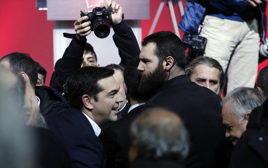 Ανοιχτή πολιτική συγκέντρωση του ΣΥΡΙΖΑ για τον "ένα χρόνο Αριστερά" - Τσίπρας. 