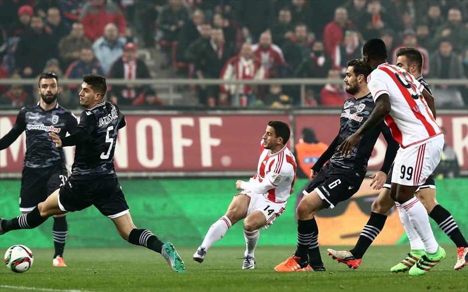 Ολυμπιακός - ΠΑΟΚ. Το 1-0.