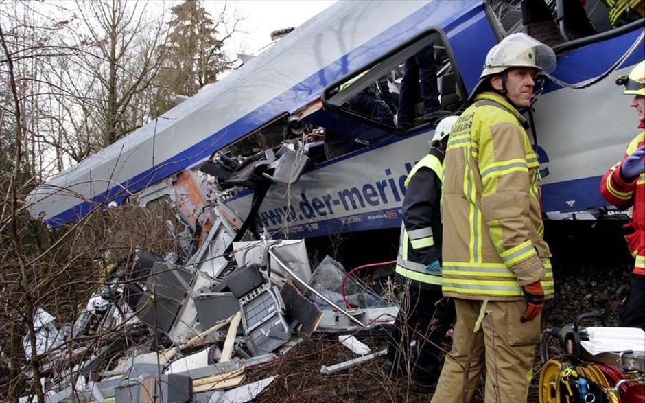Γερμανία - Σιδηροδρομικό δυστύχημα. 