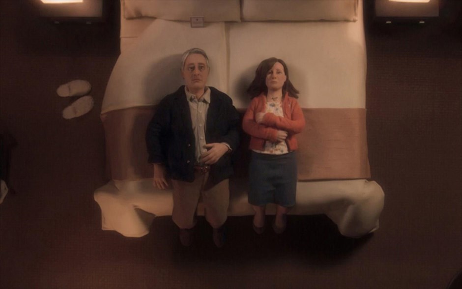 «Anomalisa». Στην ταινία, «Anomalisa», ένας εκπληκτικά επιδραστικός ομιλητής αλλάζει τις ζωές αμέτρητων ανθρώπων με τις εμπνευσμένες ομιλίες και τις συμβουλές του.