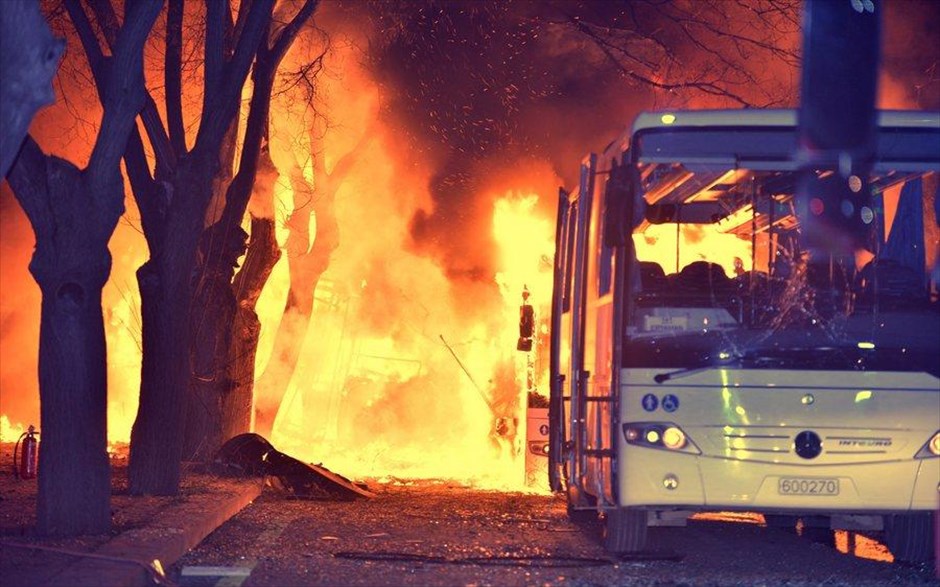 Έκρηξη στην Άγκυρα. 
