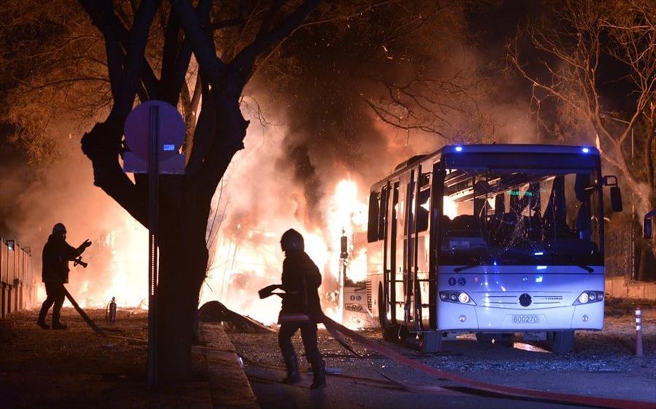 Έκρηξη στην Άγκυρα. 