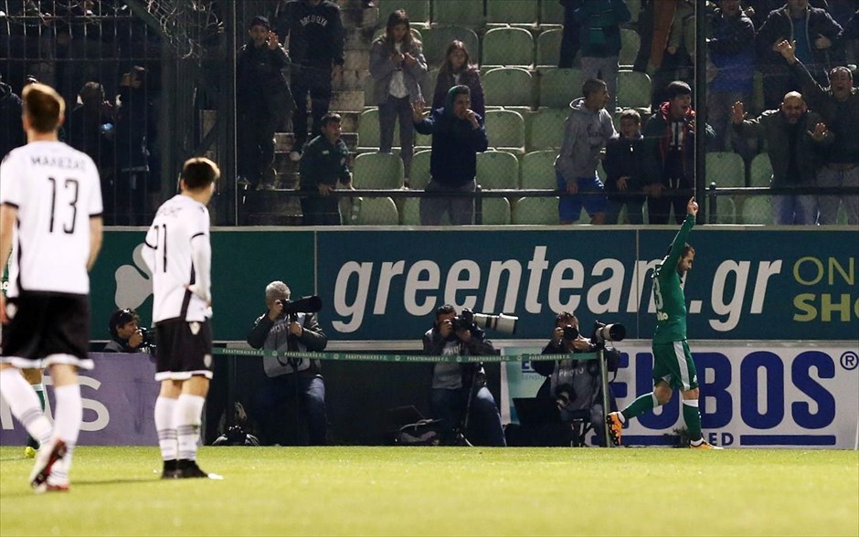 Παναθηναϊκός - ΠΑΟΚ - Καλτσάς. Το 2-0 ο Καλτσάς.