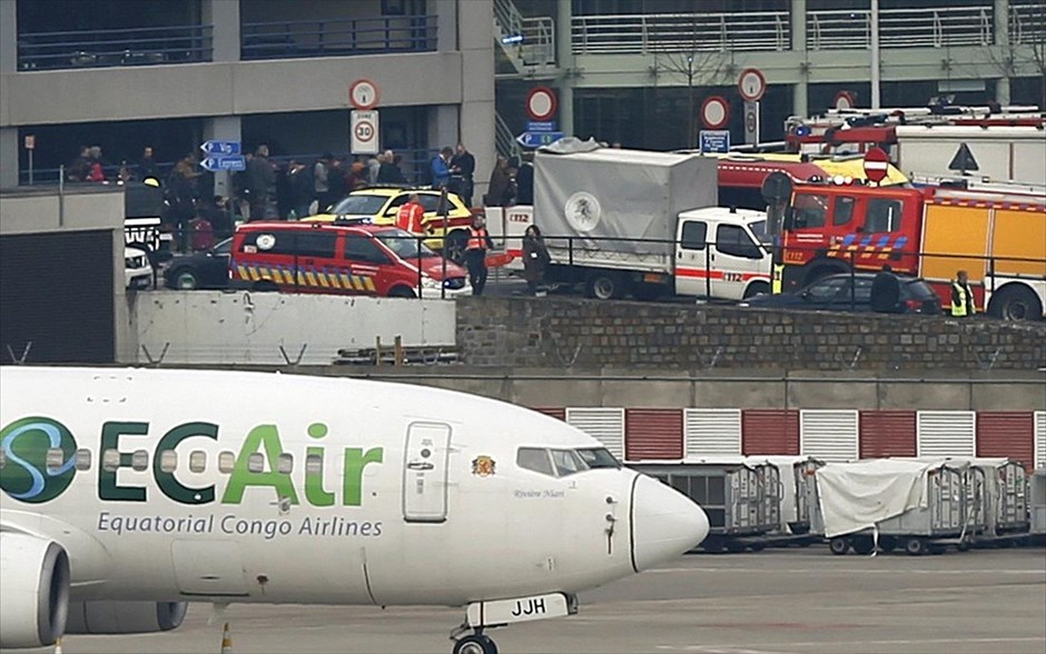 Εκρήξεις - αεροδρόμιο - Βρυξέλλες. 
