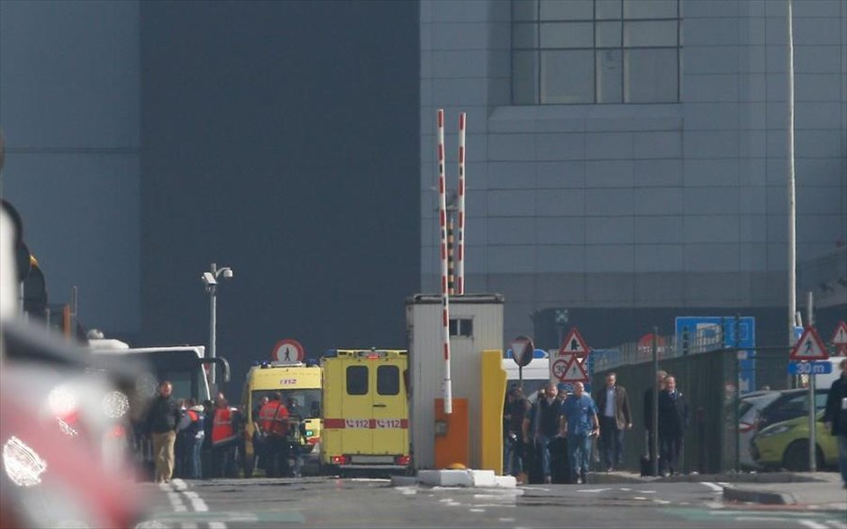 Εκρήξεις - αεροδρόμιο - Βρυξέλλες. 