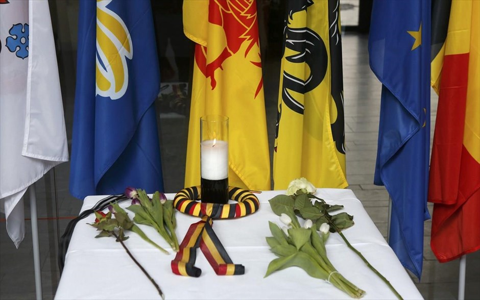 Εκδηλώσεις συμπαράστασης στο Βέλγιο. Εκδηλώσεις συμπαράστασεις έξω από την Πρεσβεία του Βελγίου στο Βερολίνο της Γερμανίας.