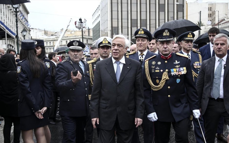 Στρατιωτική παρέλαση- εθνική επέτειος - 25η Μαρτίου. 