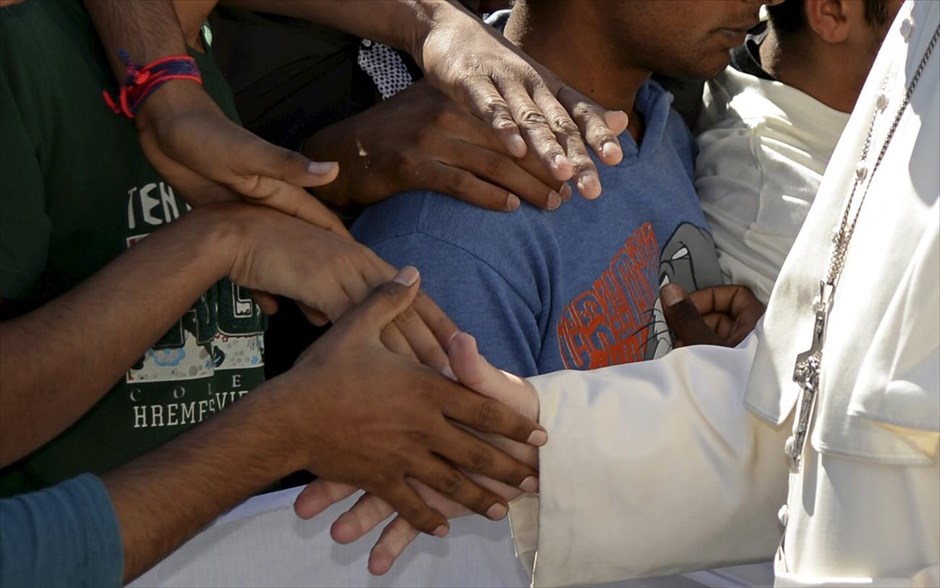 Πάπας Φραγκίσκος - Μυτιλήνη - Λέσβος. 