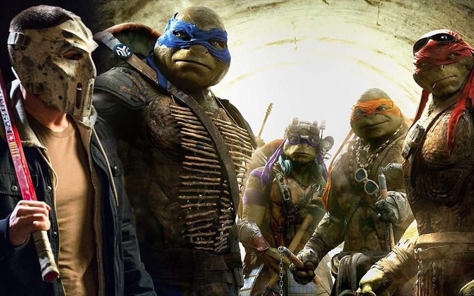 «Τα χελωνονιντζάκια 2». «Τα χελωνονιντζάκια 2»: Στη δεύτερη κινηματογραφική συνέχεια της «μεταλλαγμένης» τηλεοπτικής σειράς, τα Χελωνονιντζάκια καλούνται να σώσουν για άλλη μια φορά τη Νέα Υόρκη και τον κόσμο από μια καινούργια θανάσιμη απειλή.