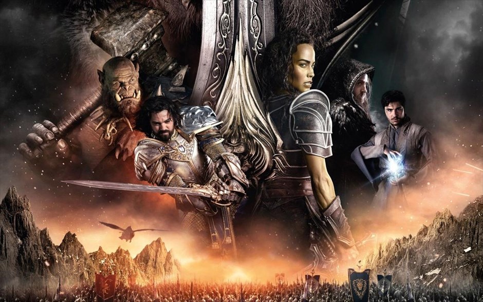 «Warcraft: Η σύγκρουση δύο κόσμων». «Warcraft: Η σύγκρουση δύο κόσμων»: Ο γιος του θρυλικού Ντέιβιντ Μπόουι, Ντάνκαν Τζόουνς, σκηνοθετεί μια εντυπωσιακή τρισδιάστατη περιπέτεια φαντασίας, η οποία αποτελεί την πρώτη κινηματογραφική μεταφορά της ομώνυμης σειράς παιχνιδιών της Blizzard, που έχει εκατομμύρια φανατικούς παίκτες ανά τον κόσμο.