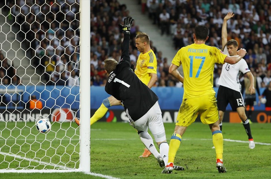 EURO 2016 - Γερμανία - Ουκρανία. Ακυρώνεται γκολ της Ουκρανίας με τον Γιαρμολένκο