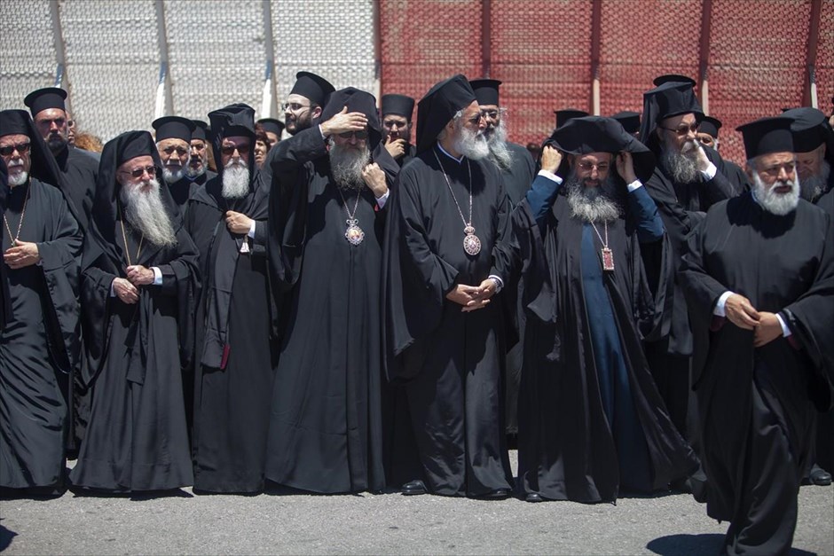 Χανιά: Μικρή Σύναξη των Προκαθημένων των Αυτοκέφαλων Ορθοδόξων Εκκλησιών . Στιγμιότυπο από τη Μικρή Σύναξη των Προκαθημένων των Αυτοκέφαλων Ορθοδόξων Εκκλησιών που διεξάγεται από το πρωί, Παρασκευή 17 Ιουνίου 2016, στην Ορθόδοξη Ακαδημία Κρήτης στο Κολυμπάρι Χανίων.