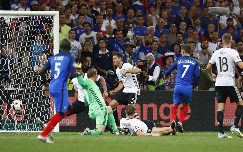 Γερμανία - Γαλλία. Δεύτερο γκολ από τον Γκριζμάν.