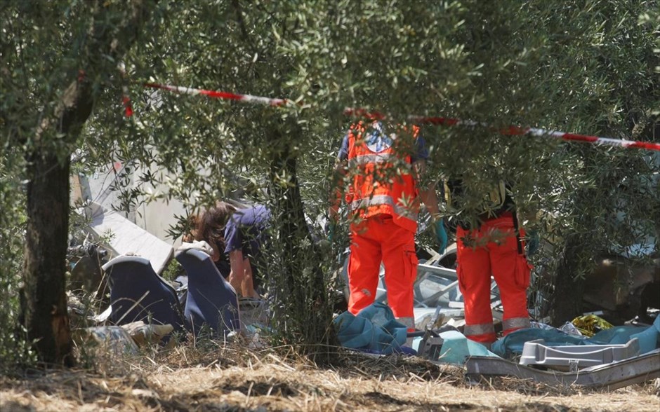 Σύγκρουση τρένων στη νότια Ιταλία. 