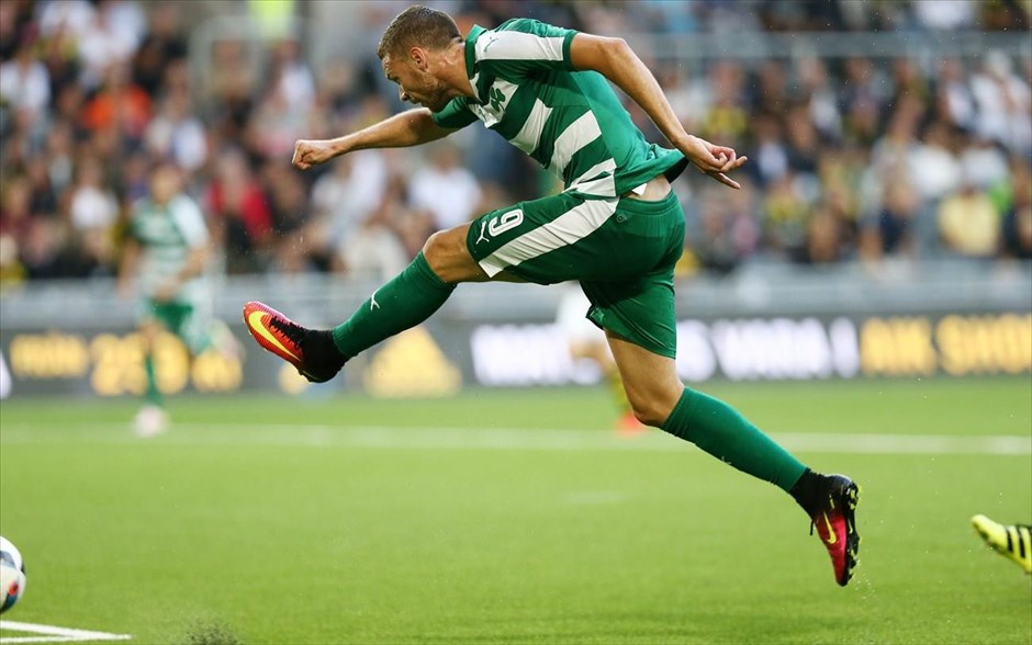 ΑΙΚ Στοκχόλμης - Παναθηναϊκός 0 - 2. Το 0 -2 από τον Μπεργκ.
