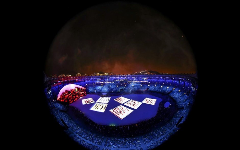 ΡΙΟ 2016 - Ολυμπιακοί Αγώνες - Ρίο ντε Τζανέιρο- τελετή έναρξης . 