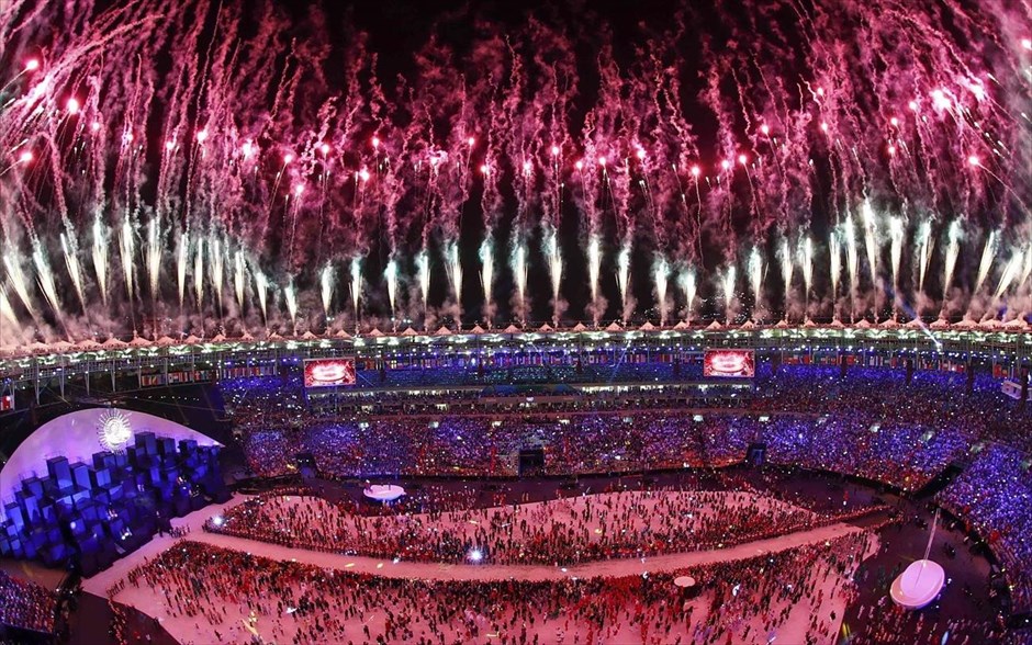 ΡΙΟ 2016 - Ολυμπιακοί Αγώνες - Ρίο ντε Τζανέιρο- τελετή έναρξης . 