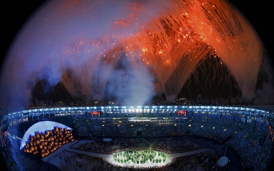 ΡΙΟ 2016 - Ολυμπιακοί Αγώνες - Ρίο ντε Τζανέιρο- τελετή έναρξης . 