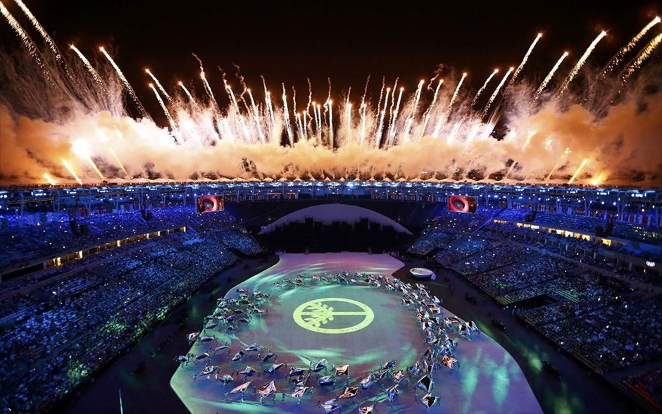 ΡΙΟ 2016 - Ολυμπιακοί Αγώνες - Ρίο ντε Τζανέιρο- τελετή έναρξης . 