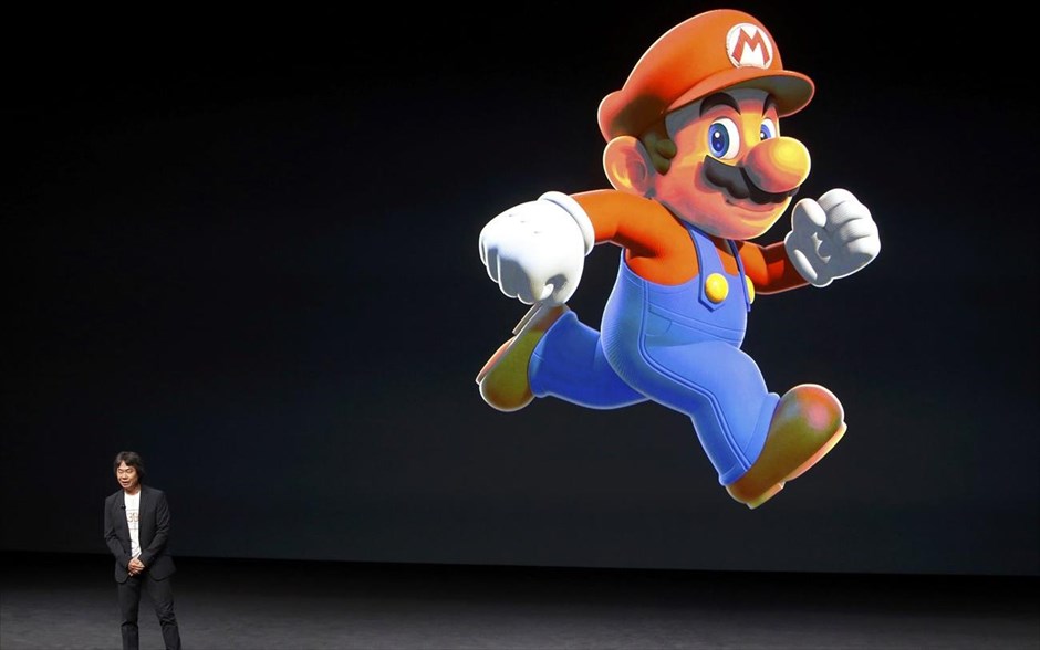 Σούπερ Μάριο - apple. Ο Shigeru Miyamoto από την Nintendo.