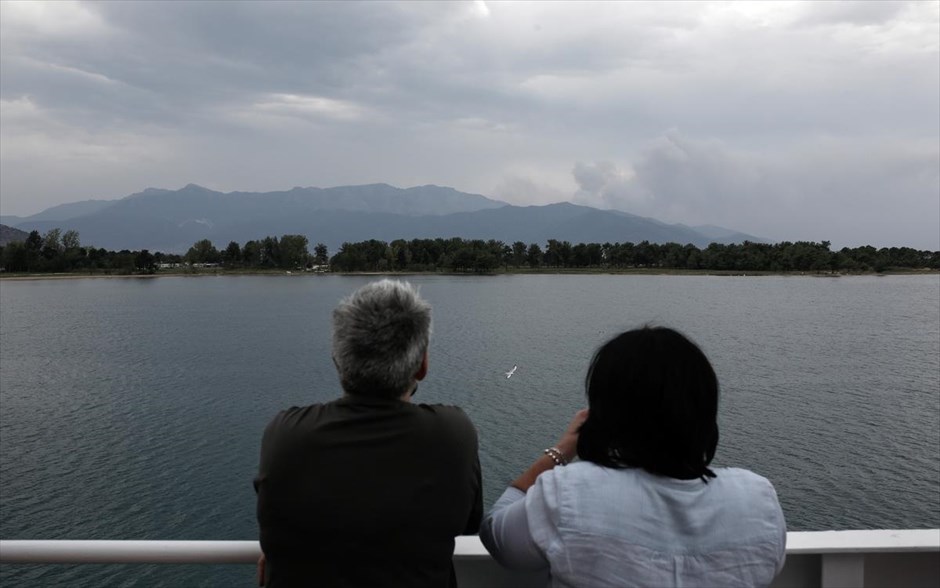 Πυρκαγιά στη Θάσο - Πυροσβεστική - Φωτιά. 