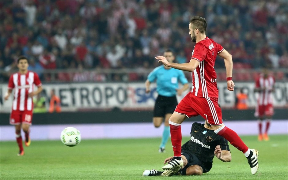 Ολυμπιακός - ΑΕΚ. Το 3-0.