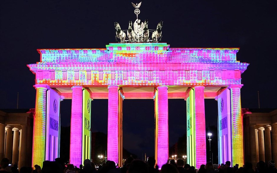 Βερολίνο - Φεστιβάλ φωτός . 