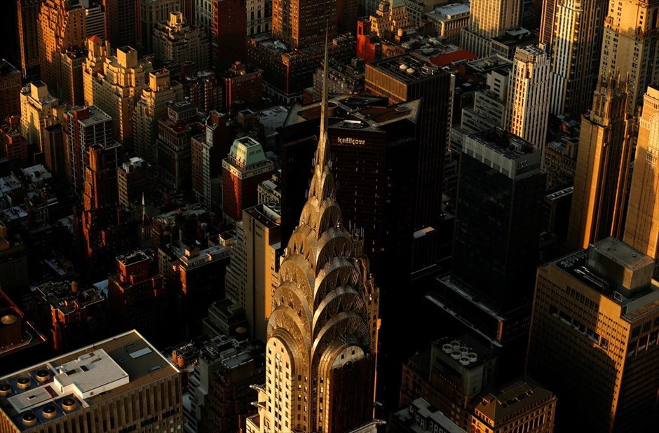 ΗΠΑ - Η Νέα Υόρκη από ψηλά. Το Κτήριο Chrysler.