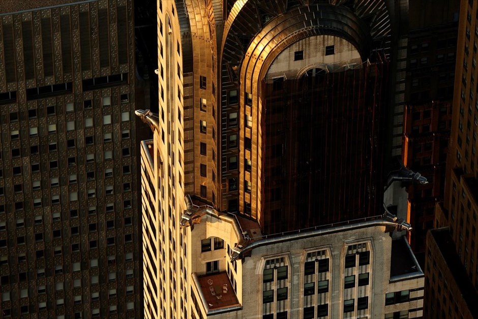 ΗΠΑ - Η Νέα Υόρκη από ψηλά. Το κτήριο Chrysler.