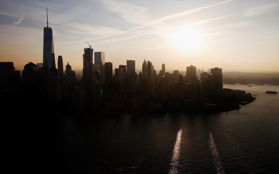 ΗΠΑ - Η Νέα Υόρκη από ψηλά. Γενική όψη του Μανχάταν.