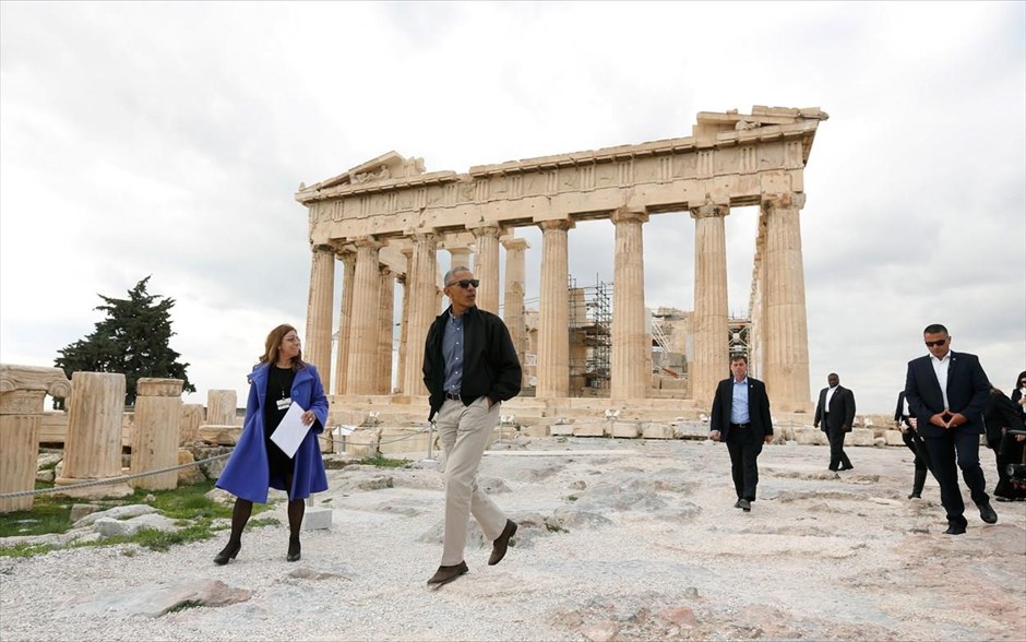 Μπαράκ Ομπάμα - Ακρόπολη. 