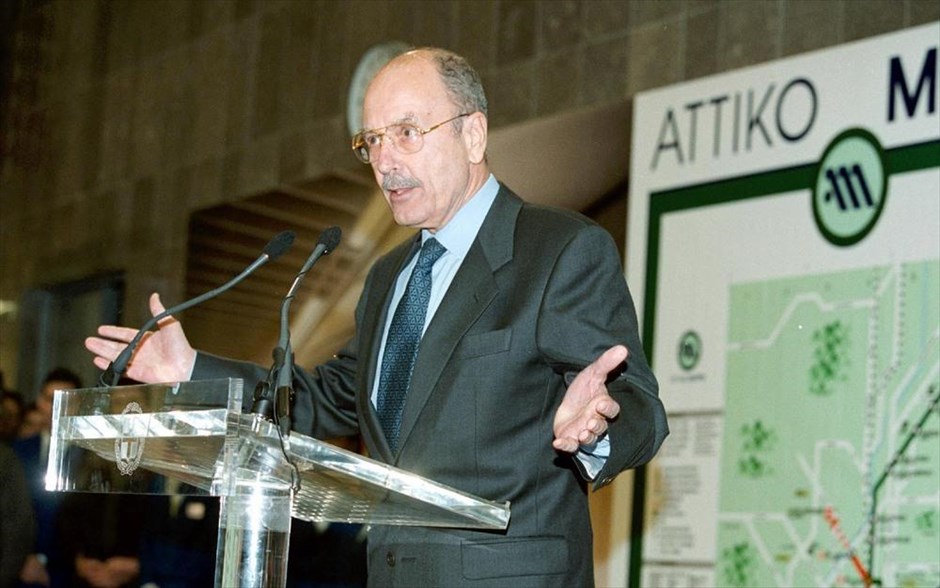 Κωστής Στεφανόπουλος 1926 - 2016. Εγκαίνια του Μετρό της Αθήνας (28 Ιανουαρίου 2001)