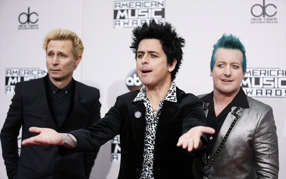 American Music Awards. Το συγκρότημα Green Day