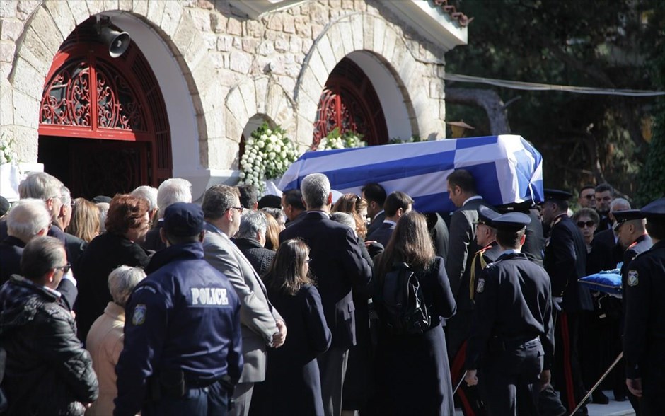 Κωστής Στεφανόπουλος - κηδεία. 