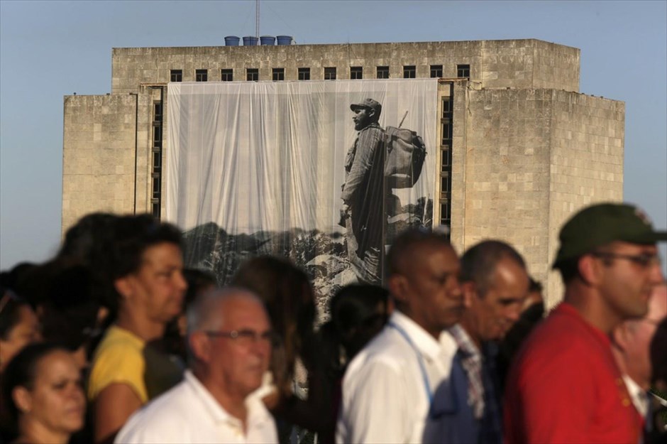 Κούβα - εκδηλώσεις στη μνήμη του Φιντέλ Κάστρο - τελετή μνήμης. 