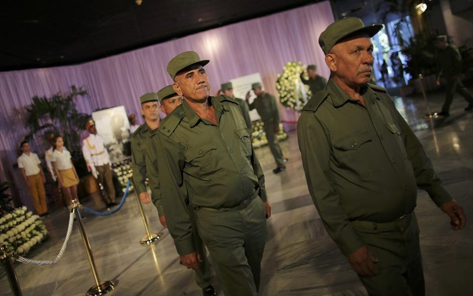 Κούβα - εκδηλώσεις στη μνήμη του Φιντέλ Κάστρο - τελετή μνήμης. 