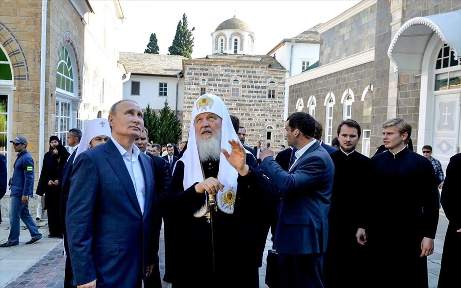 POY2016. Το Άγιο Όρος επισκέφθηκε ο πρόεδρος της Ρωσίας Βλάντιμιρ Πούτιν (28 Μαΐου).