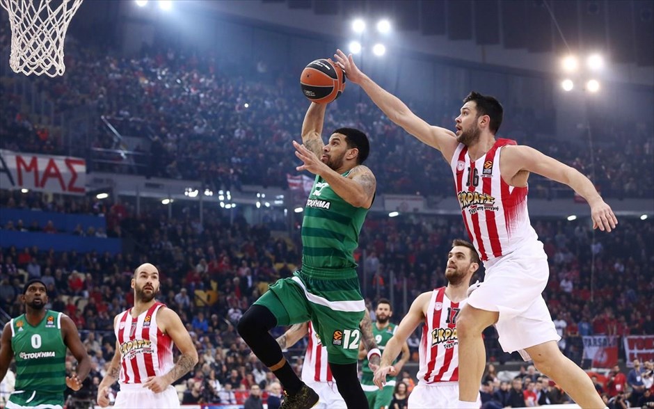 Ευρωλίγκα - Euroleague - Ολυμπιακός - Παναθηναϊκός. 